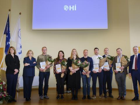 ERC-styrkhafar við Háskóla Íslands